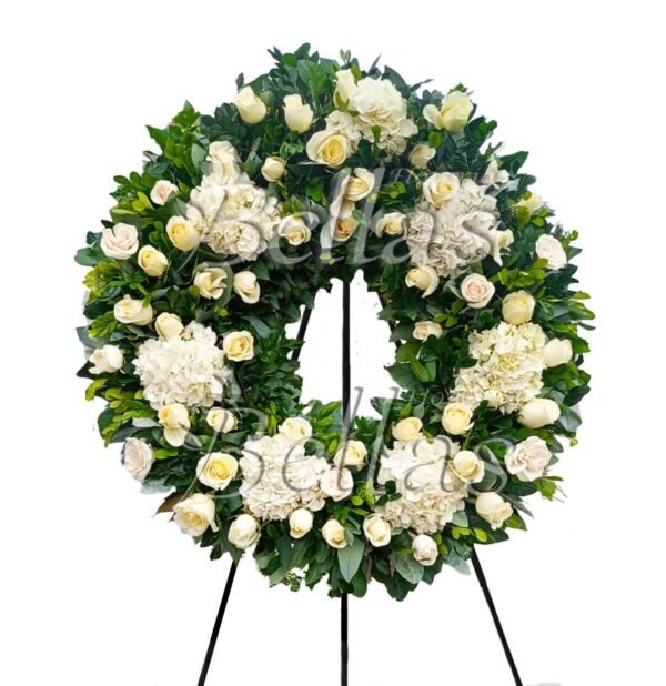 corona-funebre-28, arreglos florales para difuntos